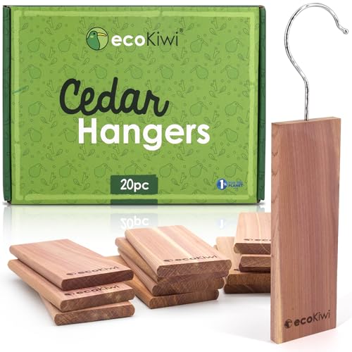 ecoKiwi 20 Pack Cedar Hanging Blocks