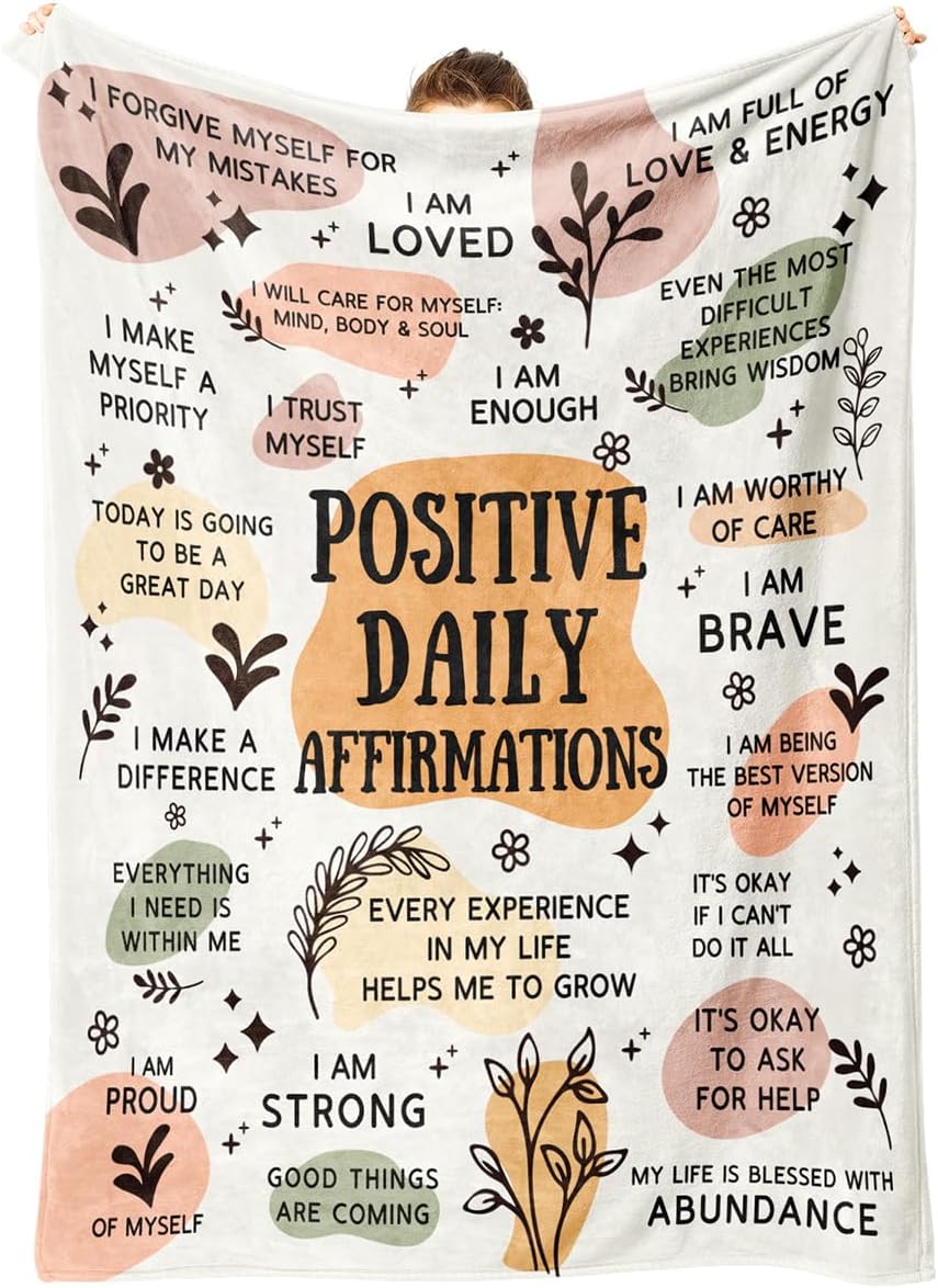 Encoink Positive Affirmation Blanket