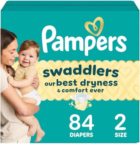 Pampers Pampers Swaddlers Diapers Size 2 84 Count, 84 Count - Featured
