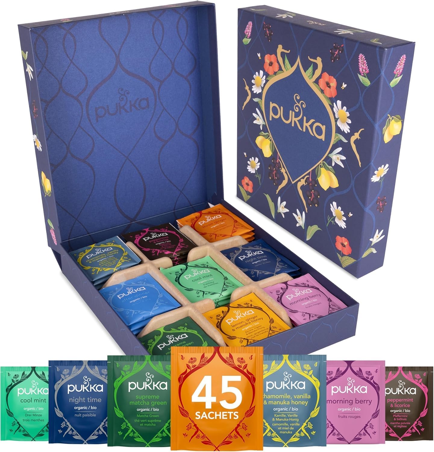 Pukka Herbs Premium Herbal Tea Selection Gift Set