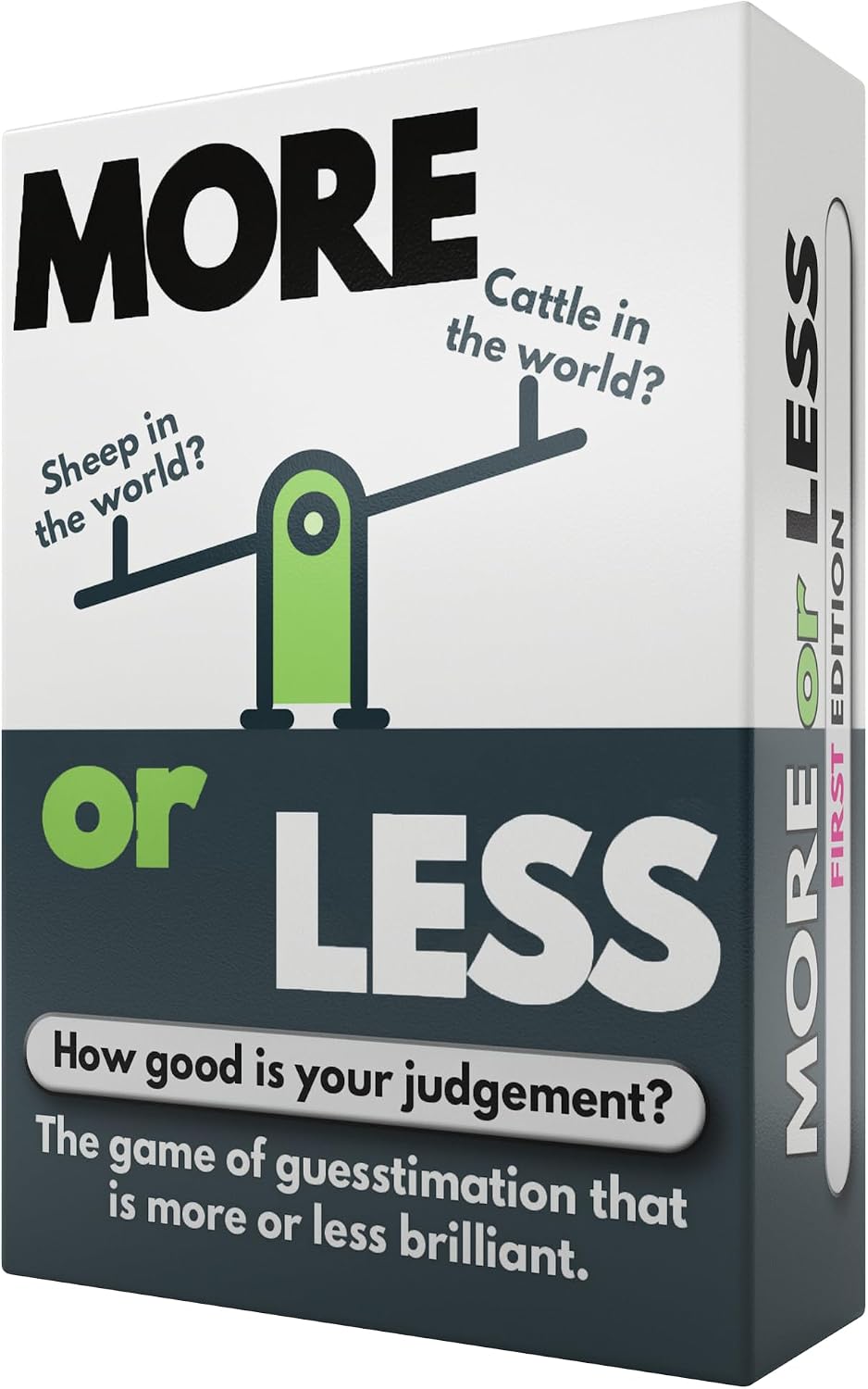 More or Less Card Game