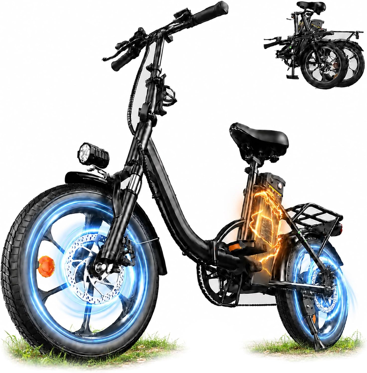 Finbike U4 16" Folding Electric Bike