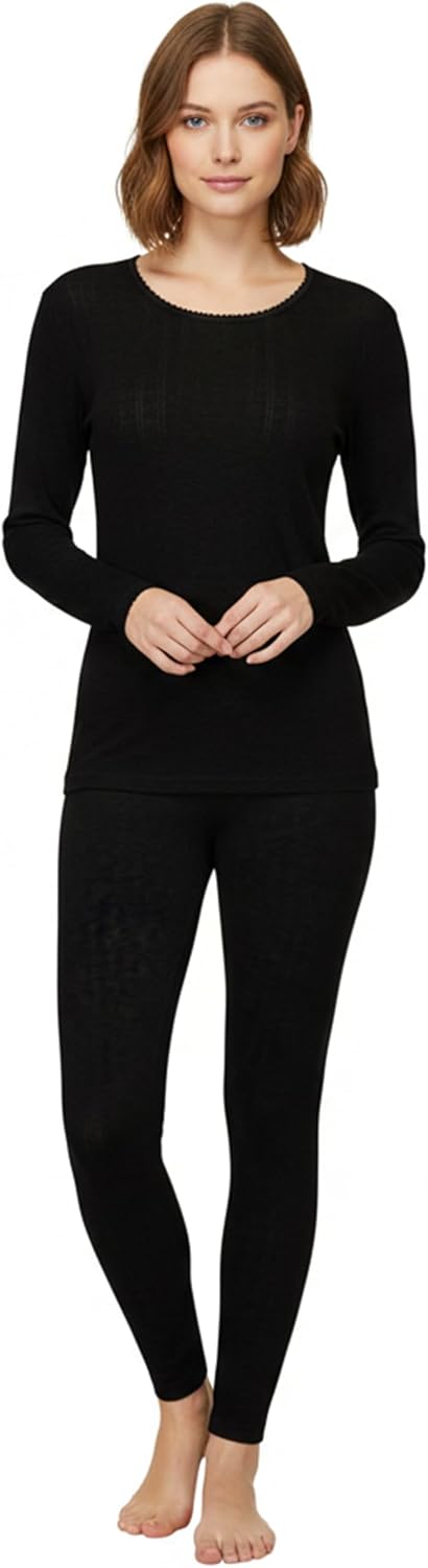 Heatwave Women Thermal Underwear Set