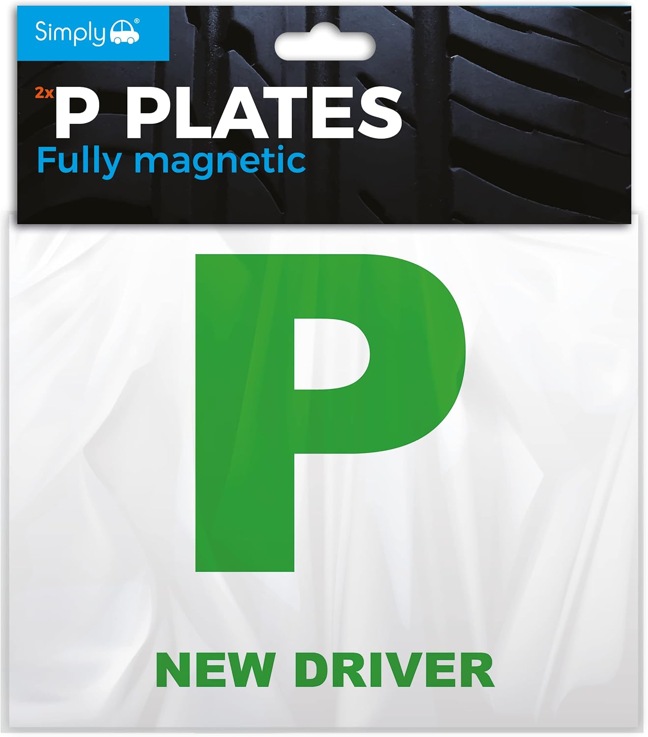 Simply Fully Magnetic Car P-Plates