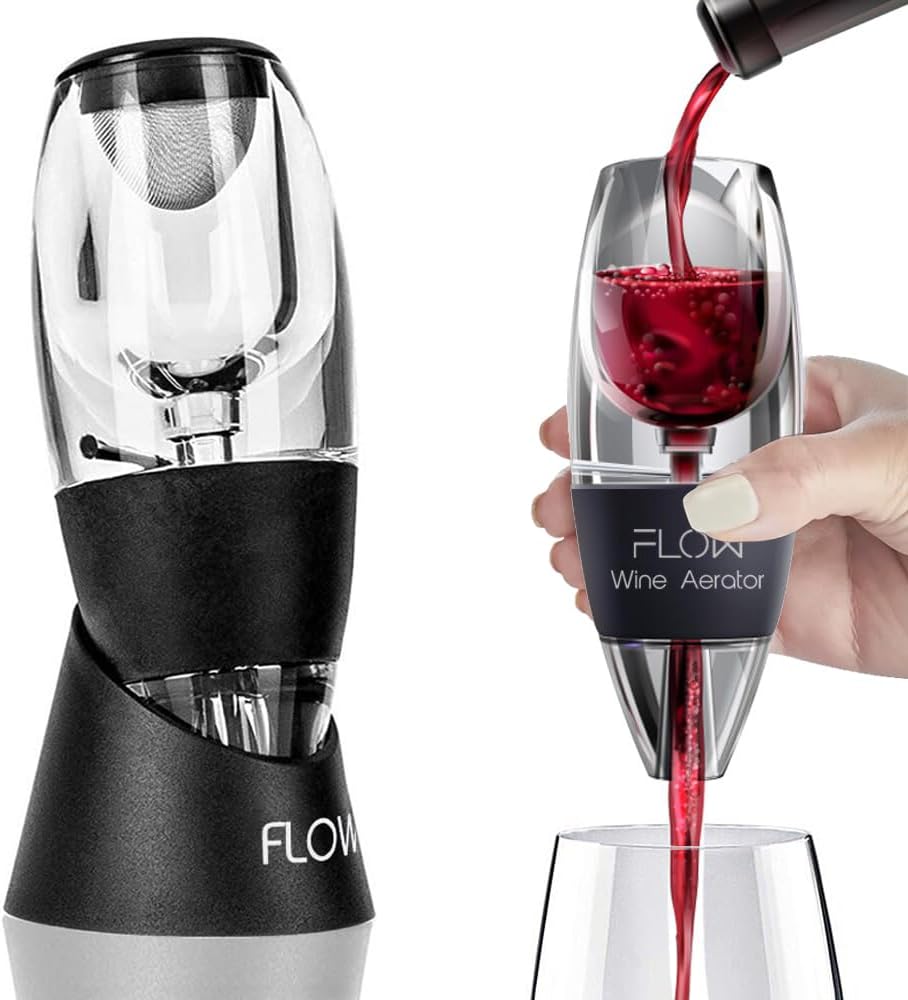 FLOW Barware Red Wine Aerator Pourer