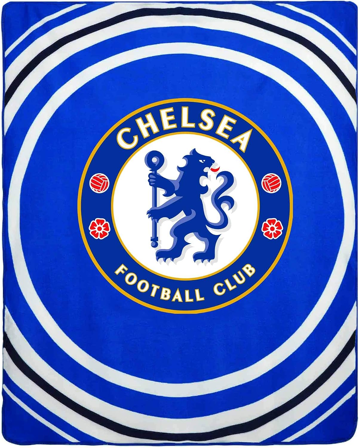 Chelsea Official FC Fleece Blanket Throw