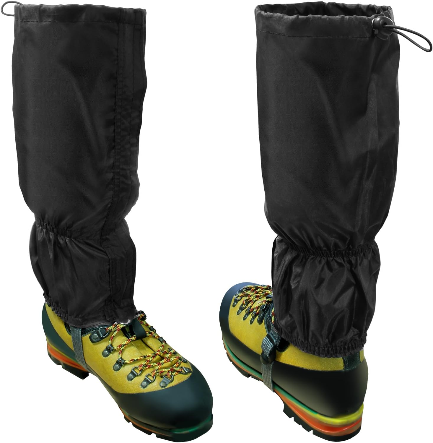 CampTeck Waterproof Walking Gaiters (One Size Fits All) - 1 Pair