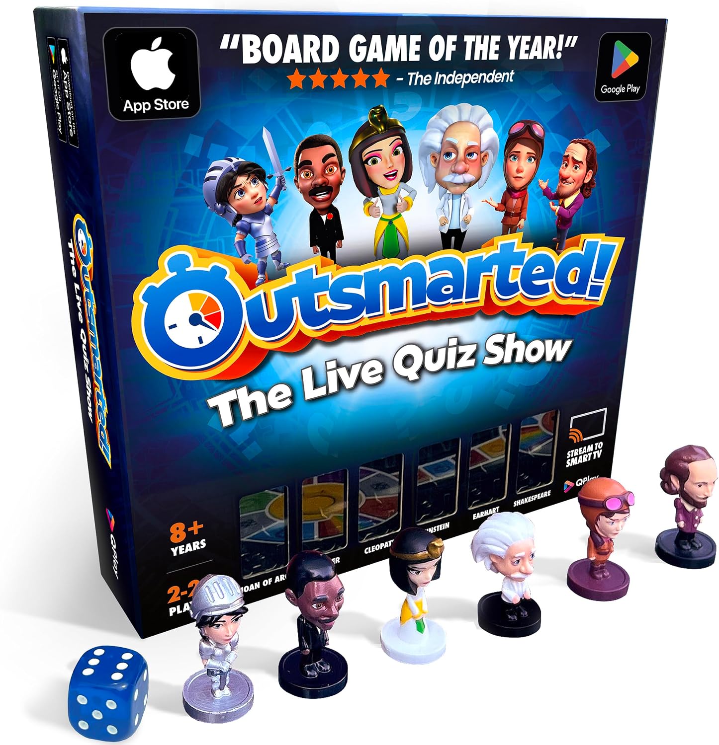 Outsmarted Live Quiz Show Board Game