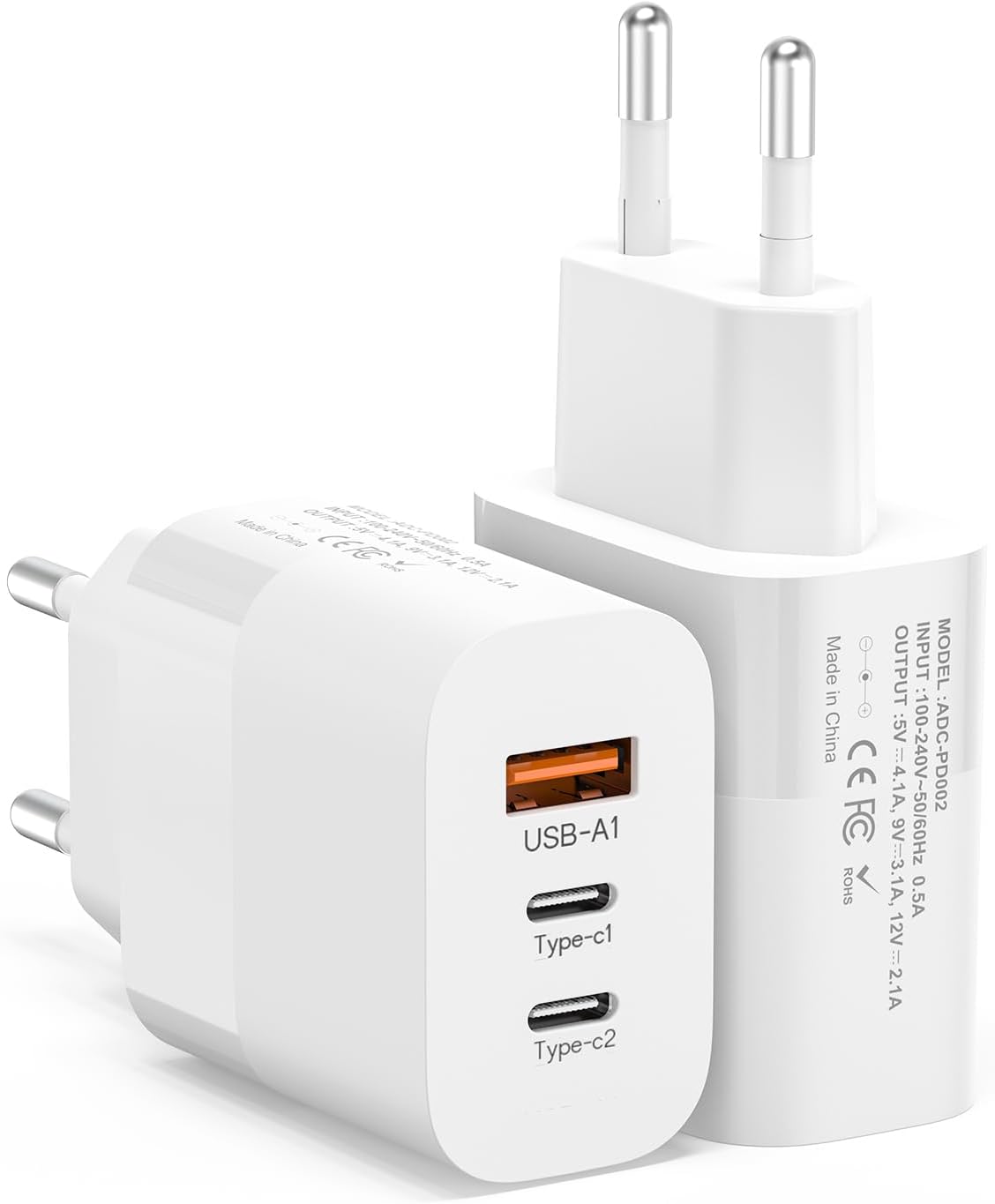 DAYEFORUN UK to EU Plug Adapter