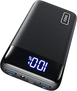 INIU Power Bank, 20000mAh Fast Charging Portable Charger, 22.5W Powerbank with USB Type C Input & Output, Battery Pack PD3.0 QC4.0 for iPhone 17 16 15 14 13 Pro Max Mini Plus Samsung S24 S23 iPad etc - Featured
