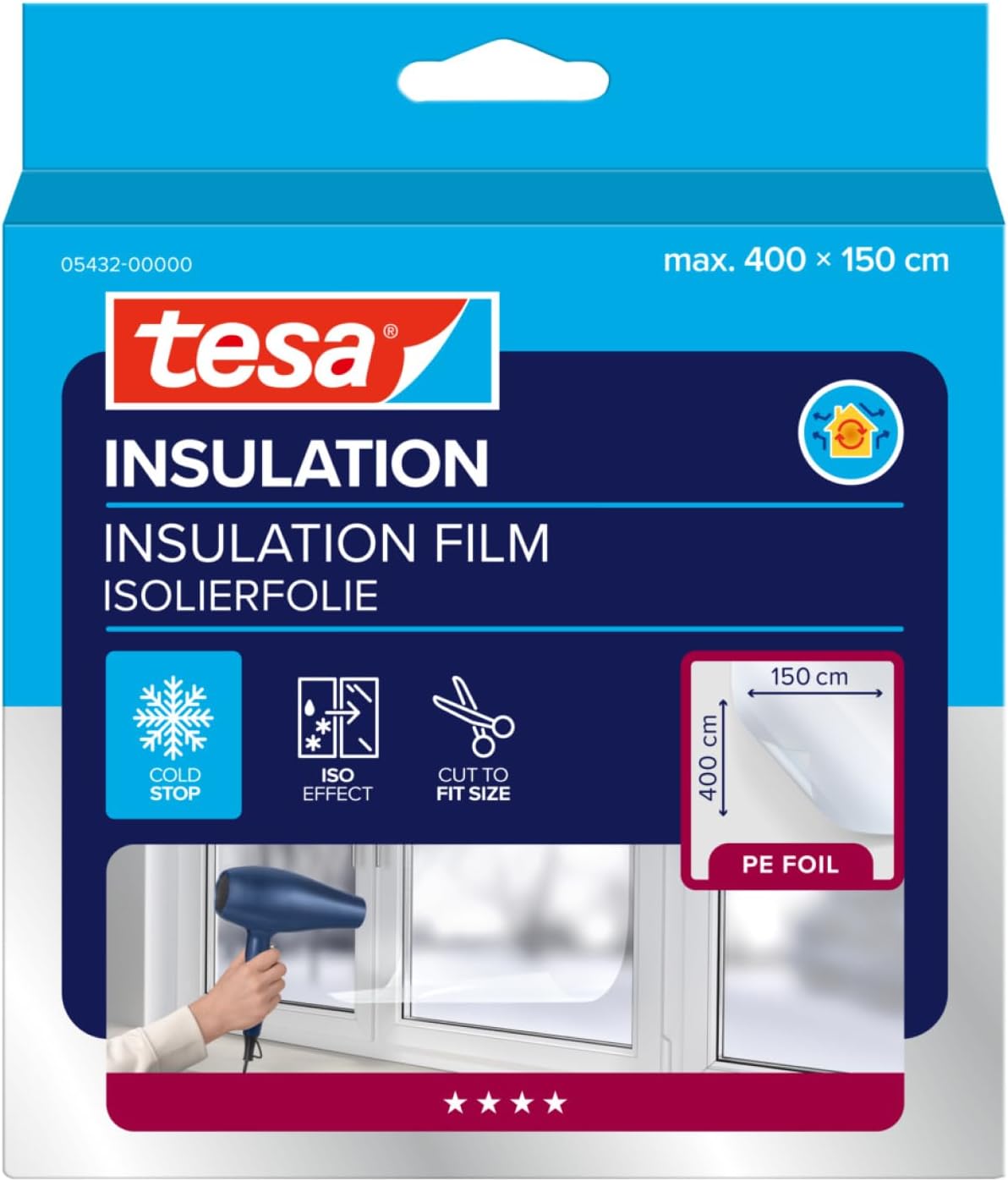 tesamoll Thermo Cover Window Insulating Film