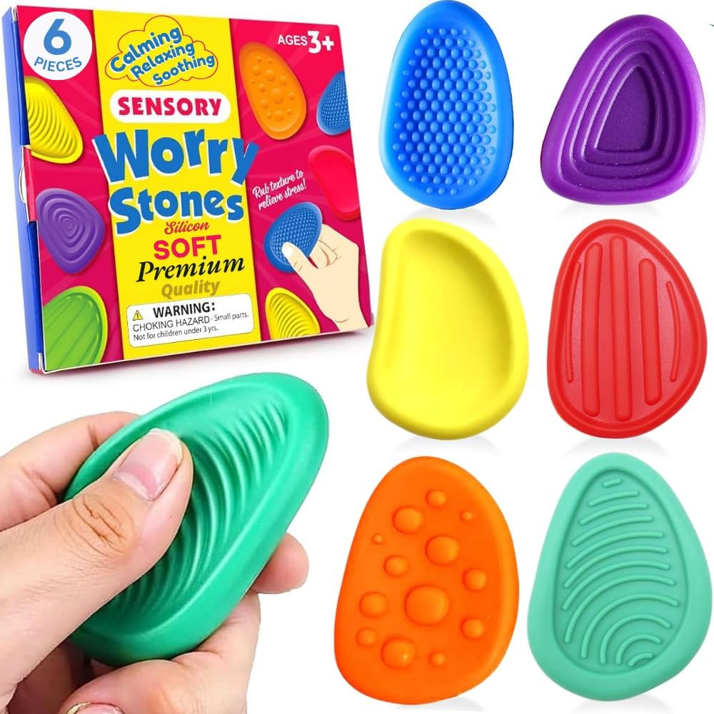 GB Emporium 6 Pcs Sensory Stones