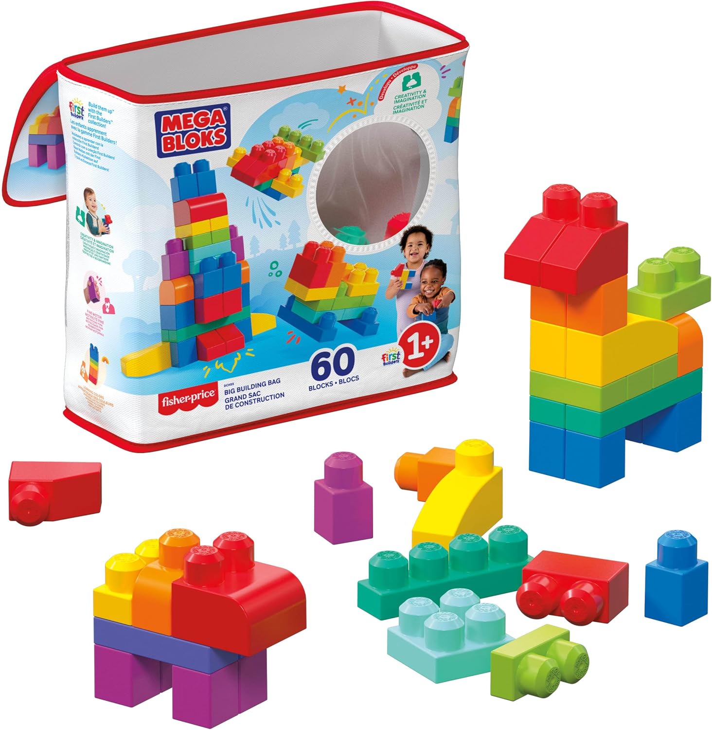 MEGA BLOKS First Builders Big Building Bag