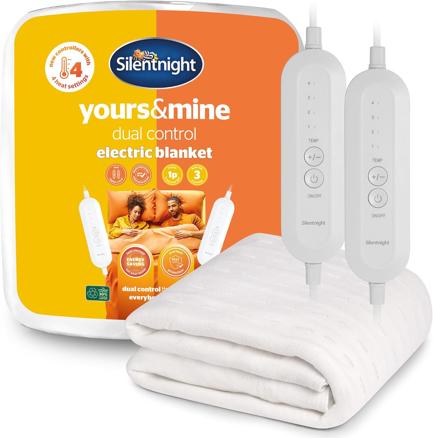 Silentnight Dual Control Electric Blanket