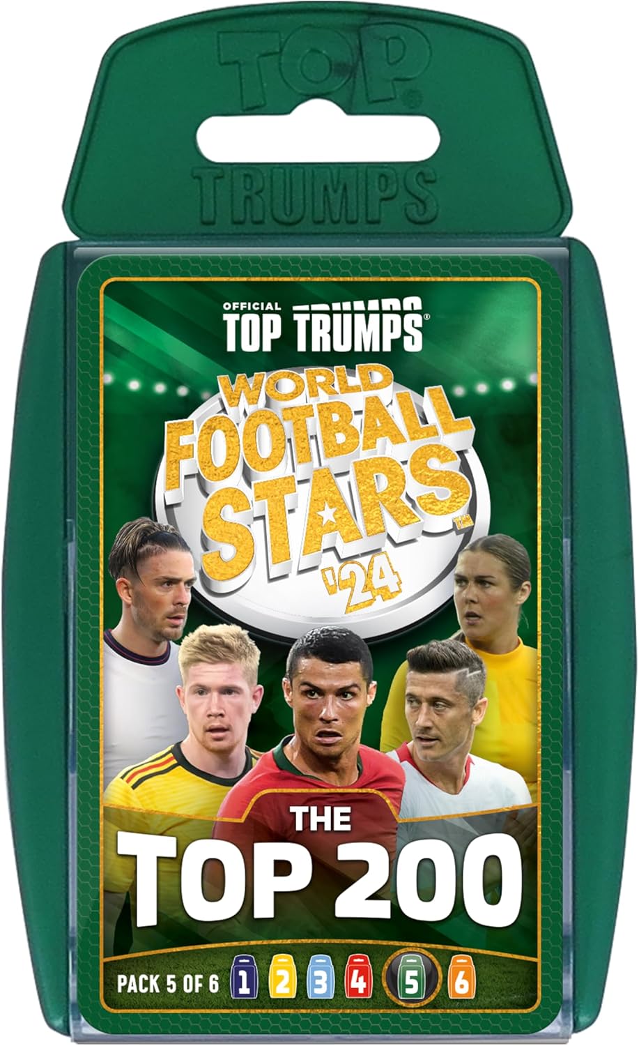 Top Trumps World Football Stars Top 200 Card Game