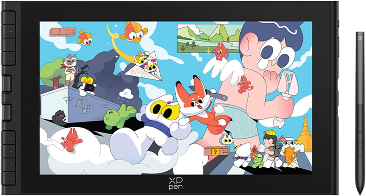 XPPen Artist 12 (3rd Gen) Drawing Tablet with 11.9 Inch FHD Screen