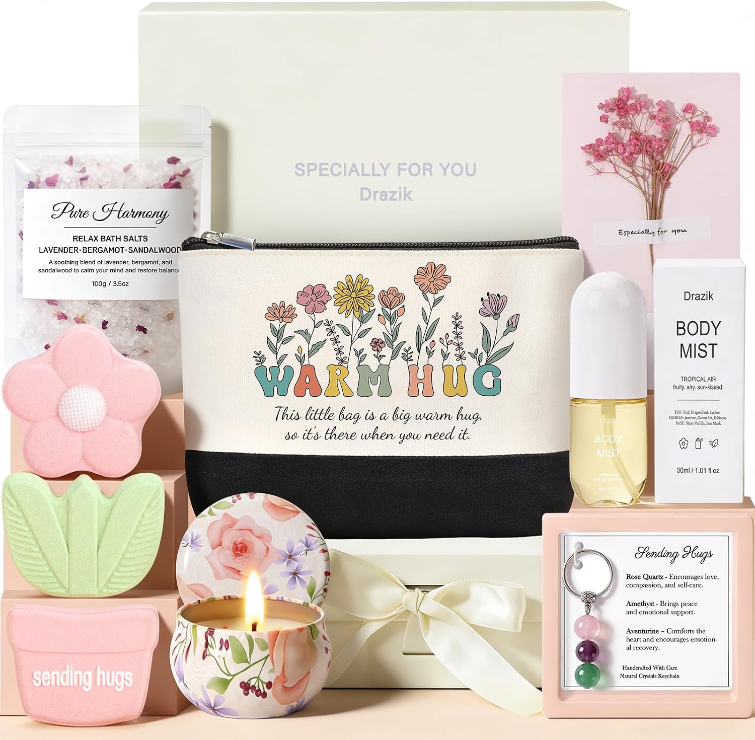 Drazik Sending Hugs Pamper Gift Box