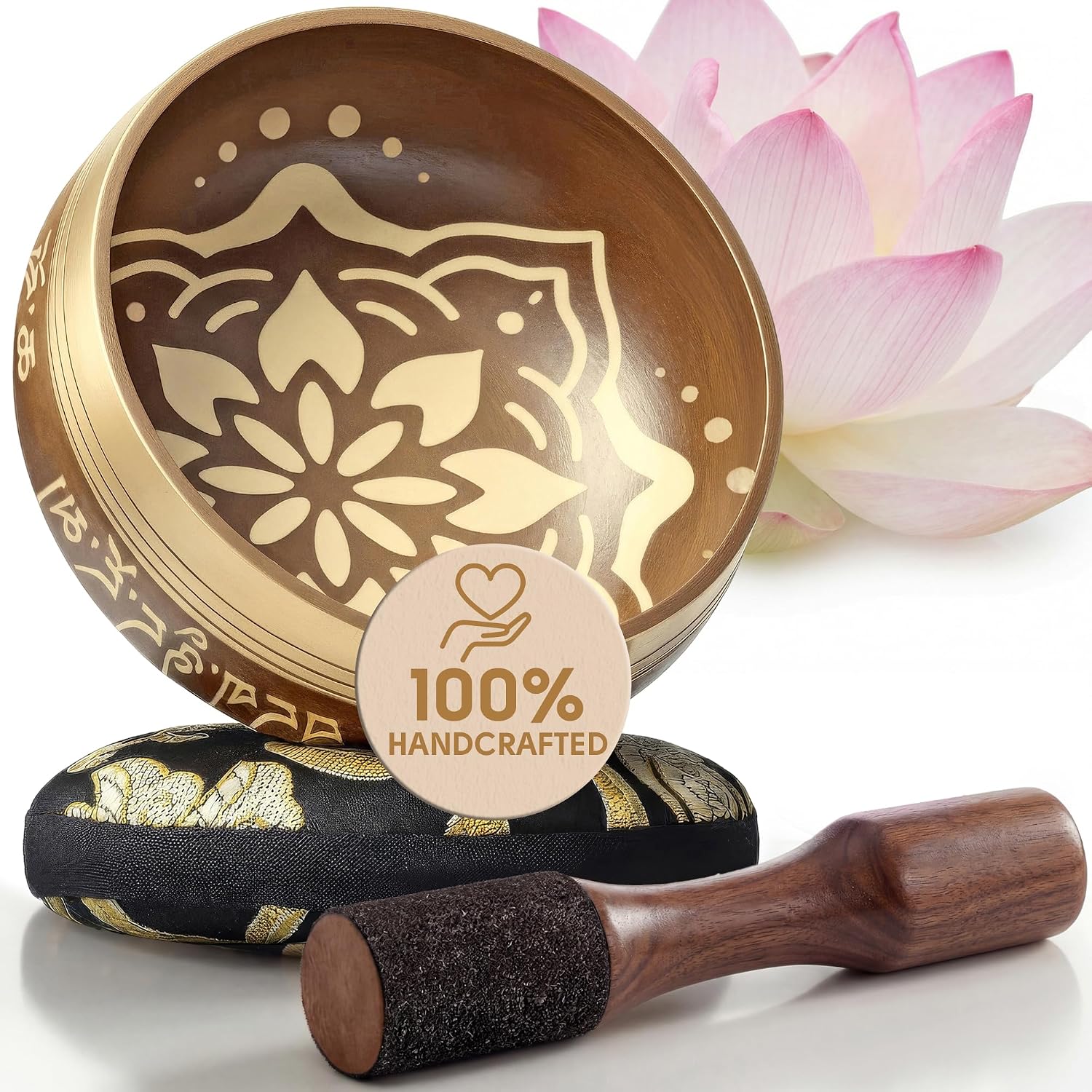 Silent Mind Tibetan Singing Bowl Set