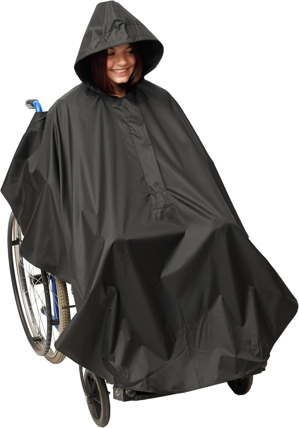 Bramble Waterproof Wheelchair Poncho Cover Full Body Coverage