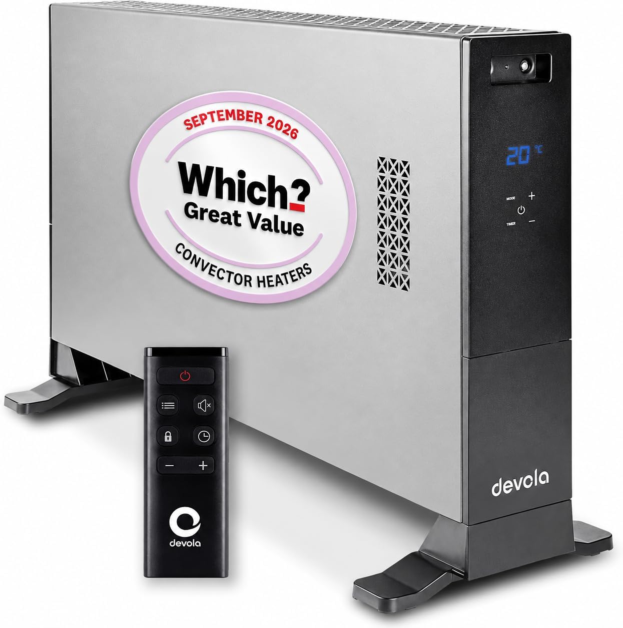 Devola 2000W Digital Convector