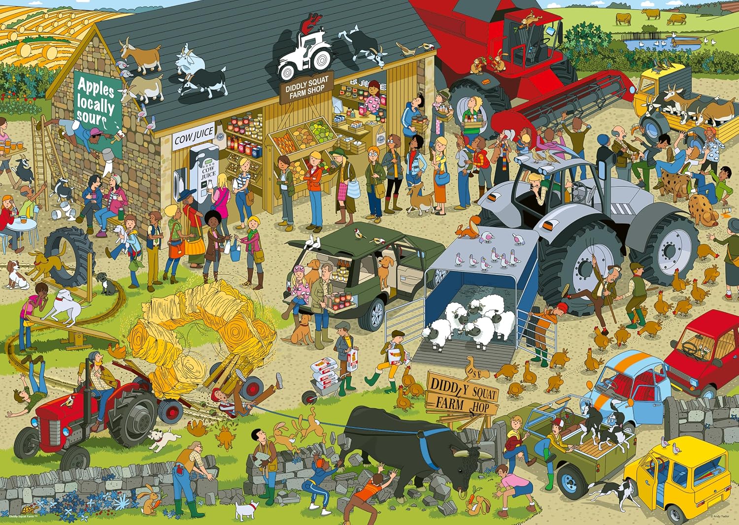 Ravensburger Diddly Squat Farm Jigsaw Puzzle