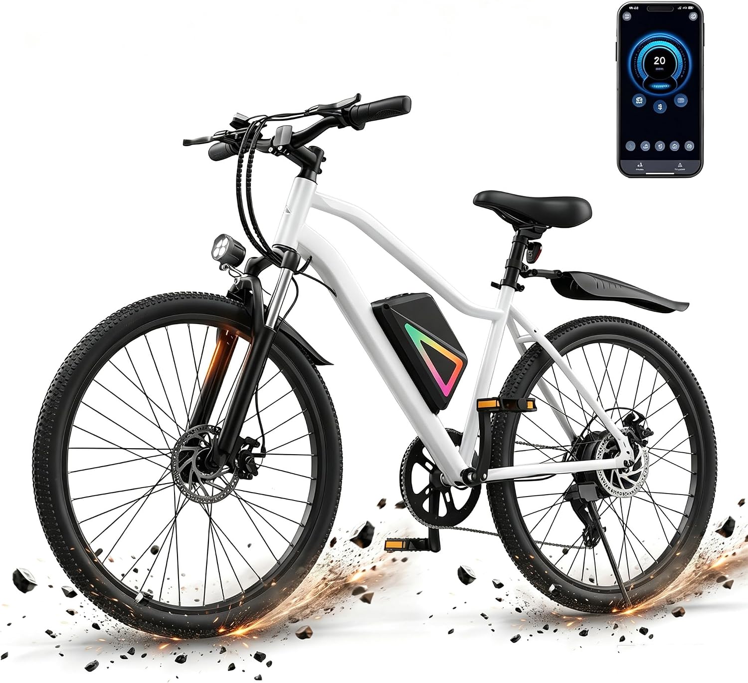 Finbike EB3 26in Electric Bike for Adults