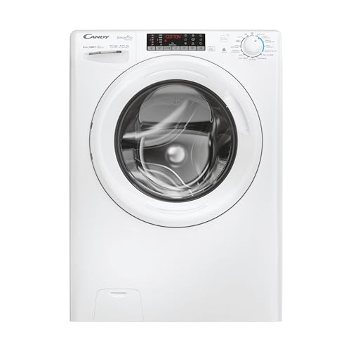 Candy CSOW4856TWM6-80 Freestanding Washer Dryer with LED Display, 8 or 5kg Load, 1400RPM, Speed Driver Motor, White, D or A Rated - Featured
