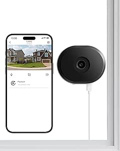 ZOSI 3MP 2K Window Camera for Home Security with Full Color Night Vision, 2.4/5GHz WiFi Cameras,AI Human Vehicle Detection, 24/7 Recording, 2 Way Talk,Easy Install - Featured