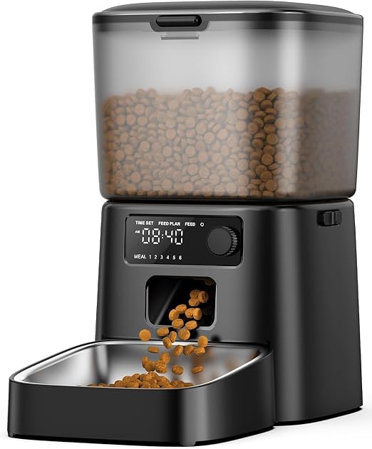 oneisall Automatic Cat Feeder 3.5L