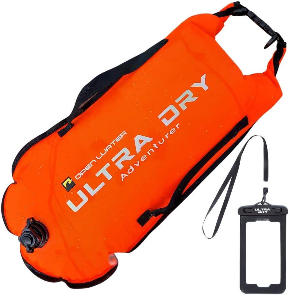 Ultra Dry Adventurer Swim Buoy Tow Float Dry Bag