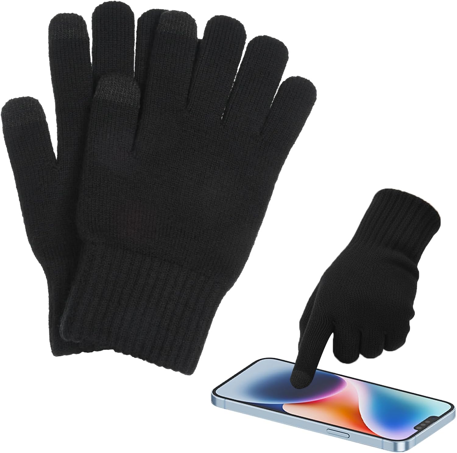 Thermal Magic Knit Touch Gloves
