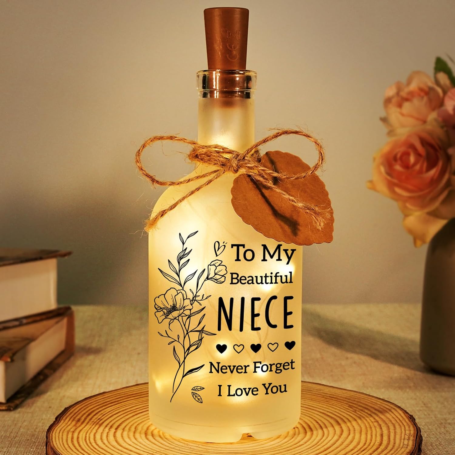 Sayregifty Niece LED Bottle Light