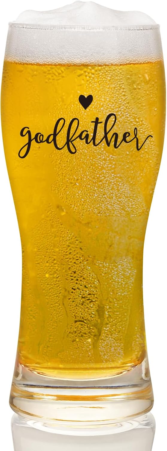 Joymaking Beer Glass for Godfather - 15oz