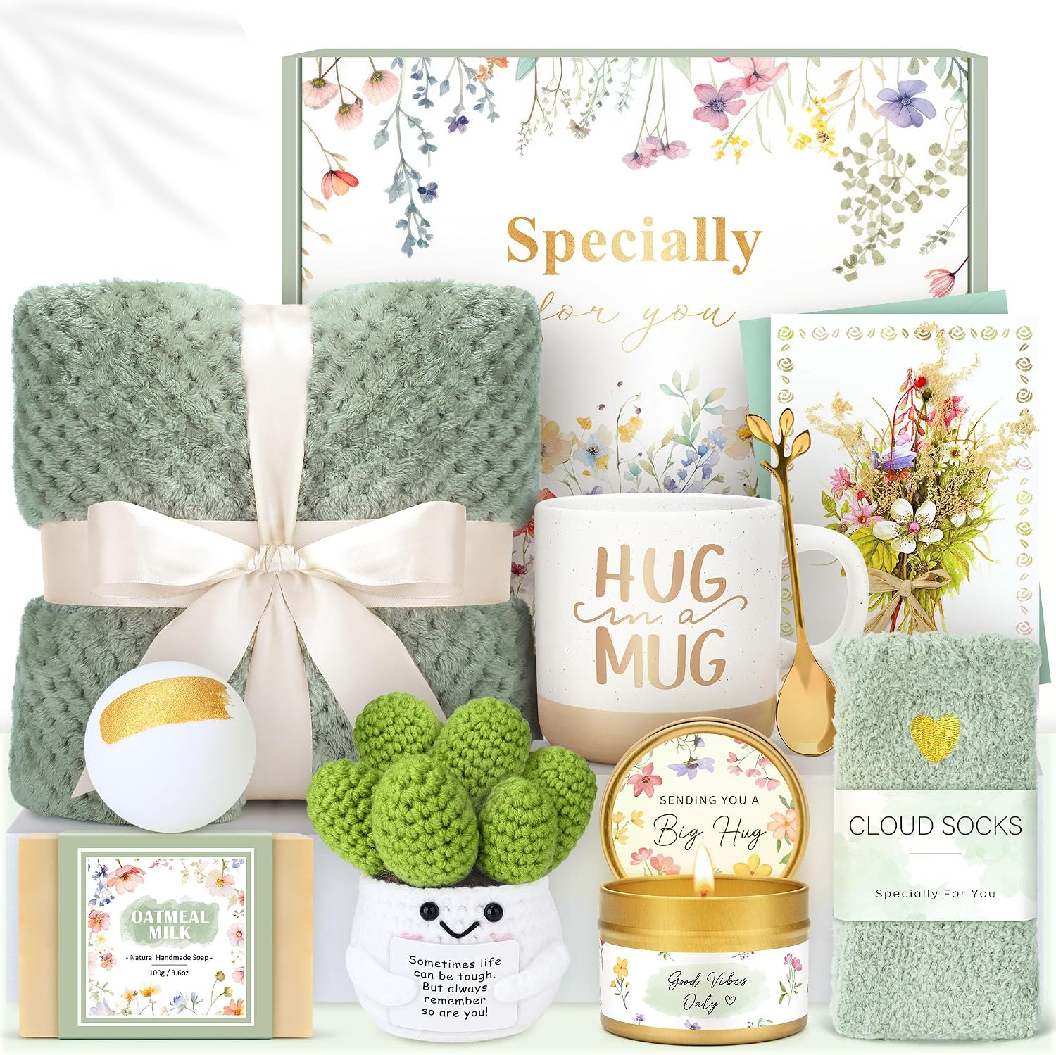 Launrada Get Well Soon Care Package for Women