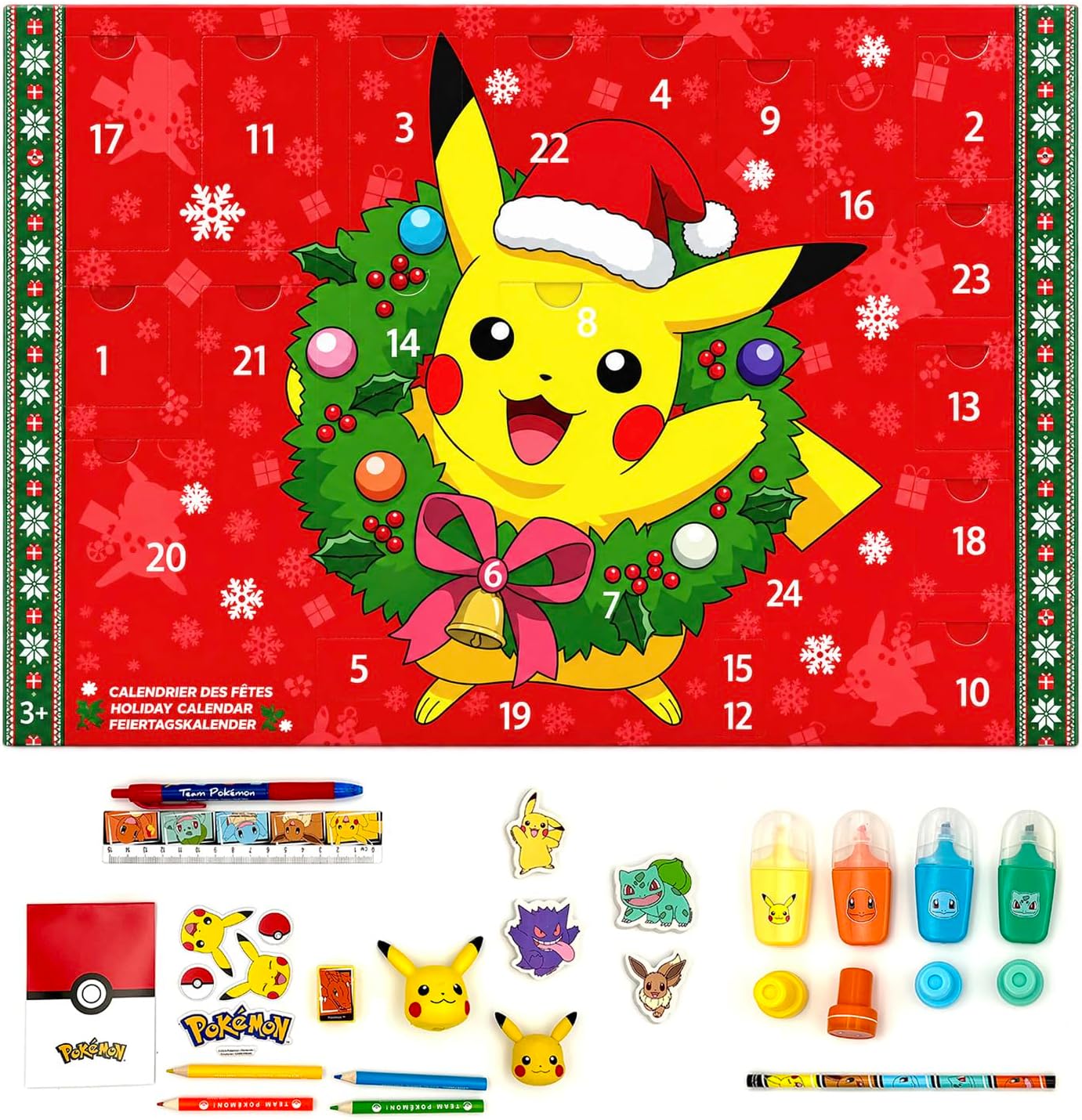 Pokemon Stationery Advent Calendar