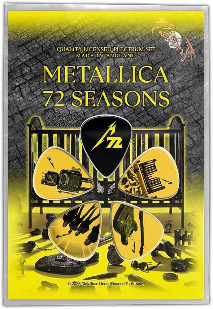 Metallica 72 Seasons Guitar Picks