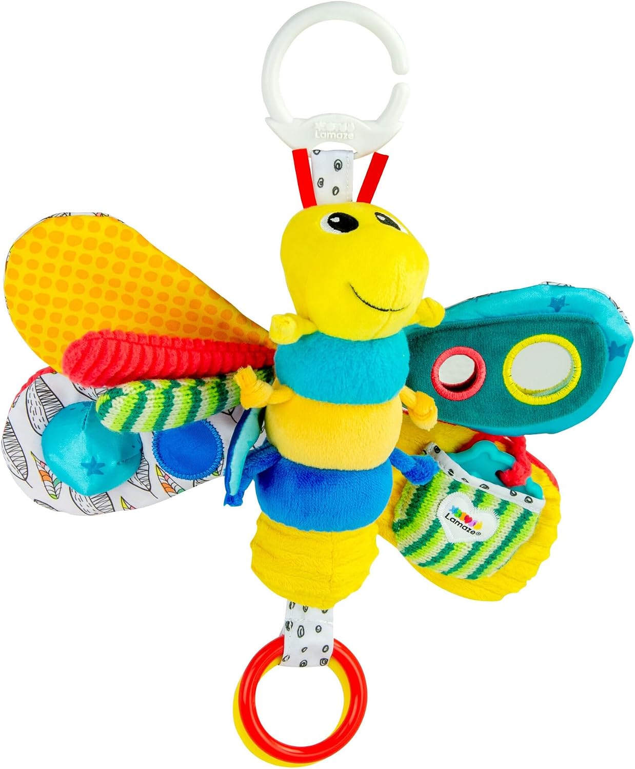 LAMAZE Freddie the Firefly Pram and Pushchair Sensory Toy