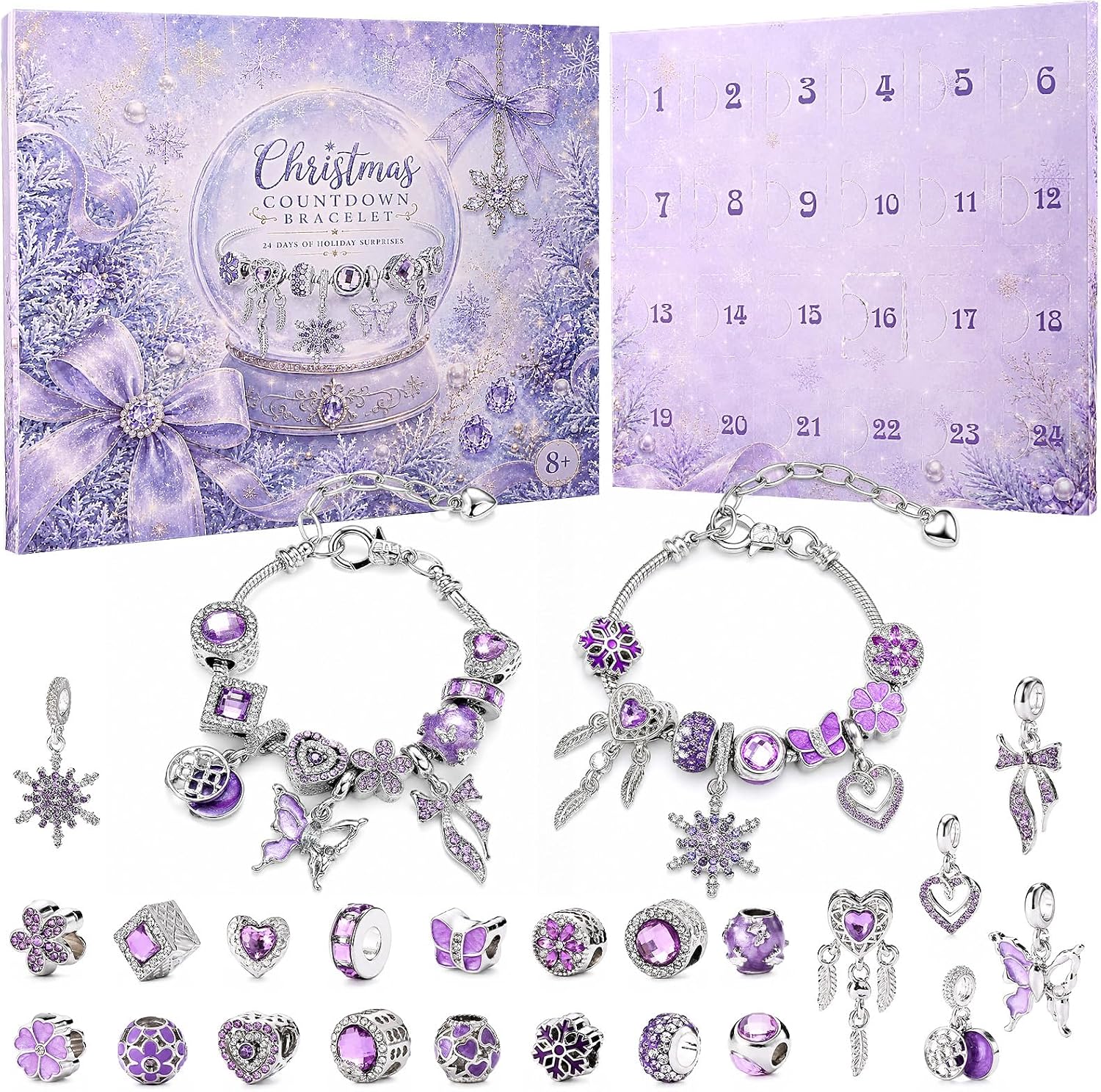 Naler Advent Calendar 2026 DIY Charm Bracelet Set