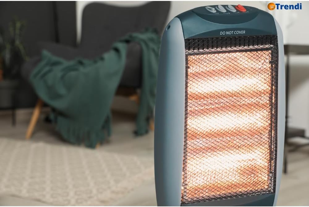 Elex Twin Pack Halogen Heaters 1200W