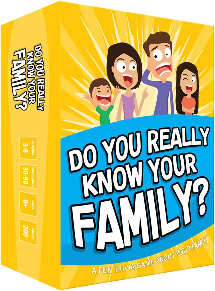 MOOSE GAMES Do You Really Know Your Family? Board Game