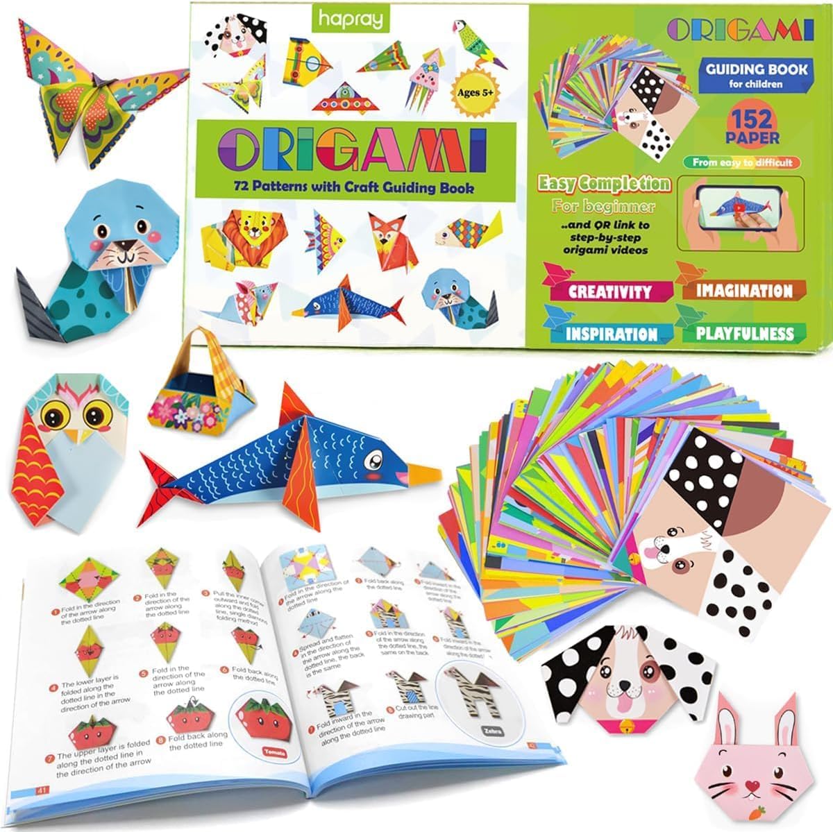 hapray Origami Set for Kids