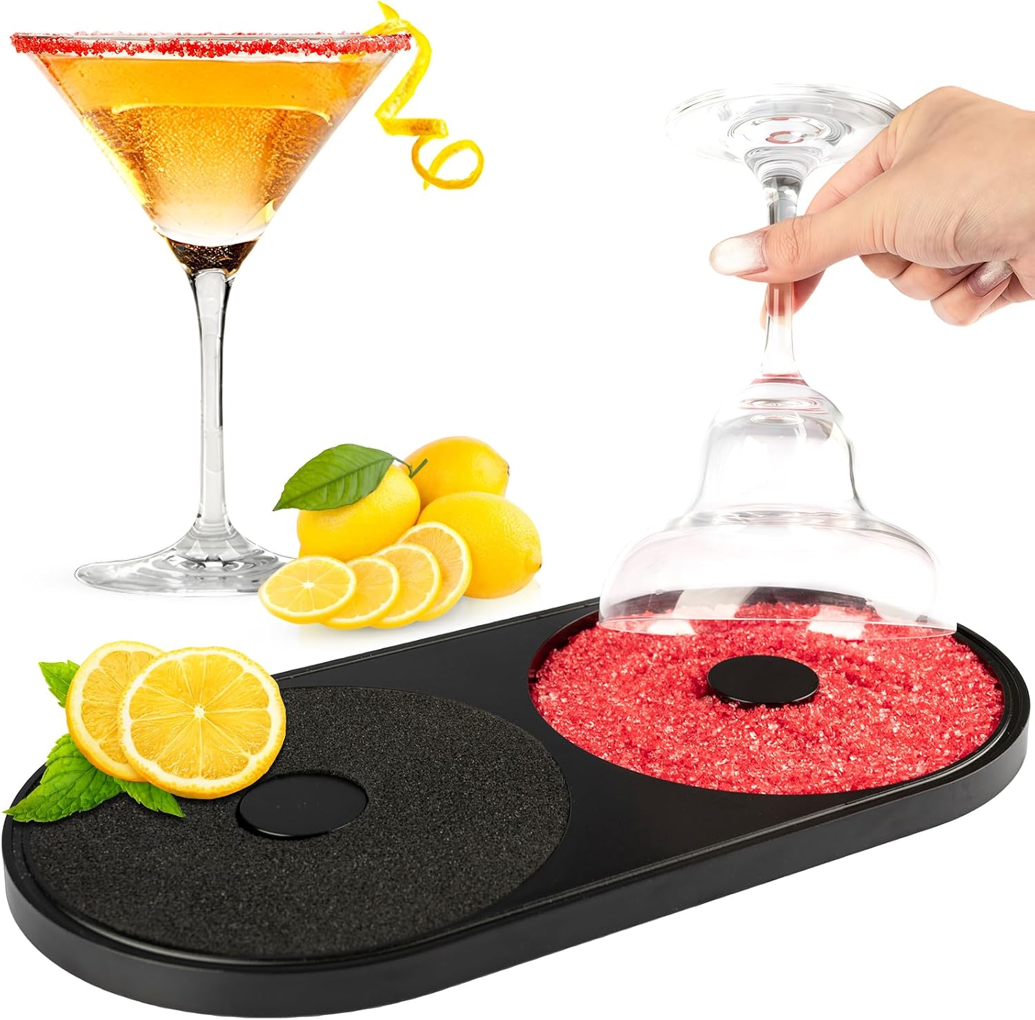 TonJin Margarita Salt Rimmer Set