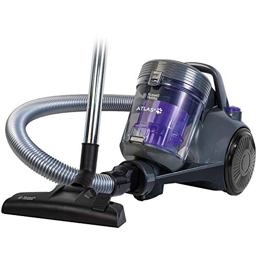Russell Hobbs® Atlas2 Pet Cylinder Vacuum Cleaner, Lightweight, 2.5L Dust Capacity, Powerful 700W Strong Motor, Triple Dust-Lock Filtration, Turbo & 3-in-1 Multi-Tools, 2 Year Guarantee RHCV3601 - Featured