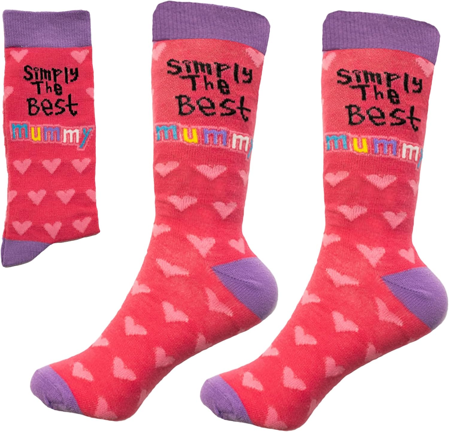 SHATCHI Simply The Best Mummy Novelty Socks