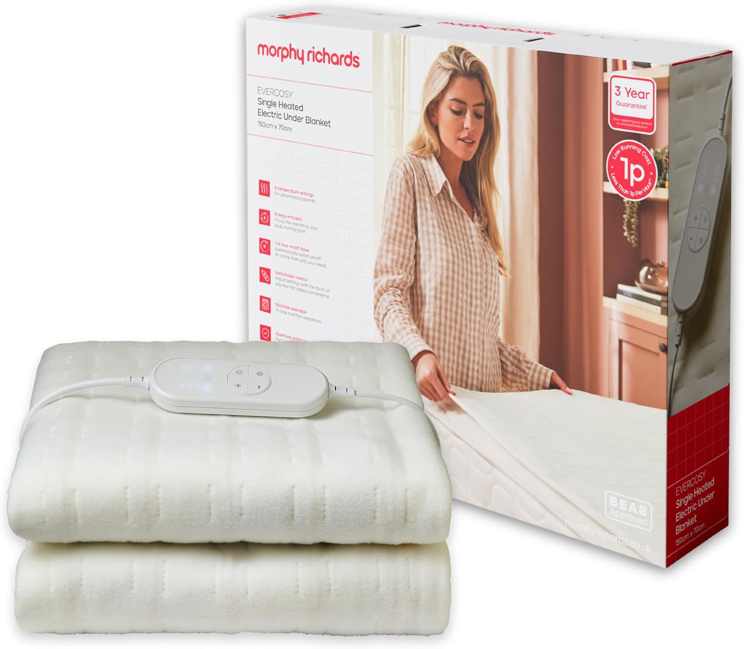Morphy Richards EverCosy Electric Under Blanket