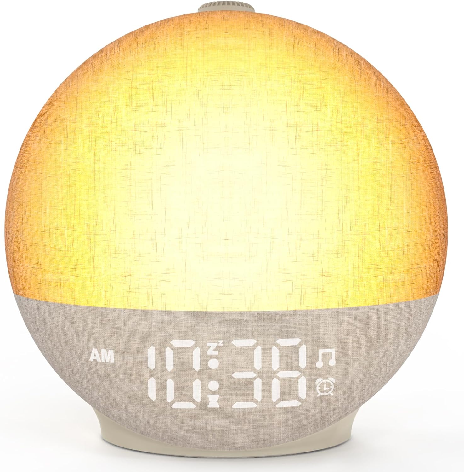 Te-Rich Sunrise Alarm Clock with Sunset and White Noise