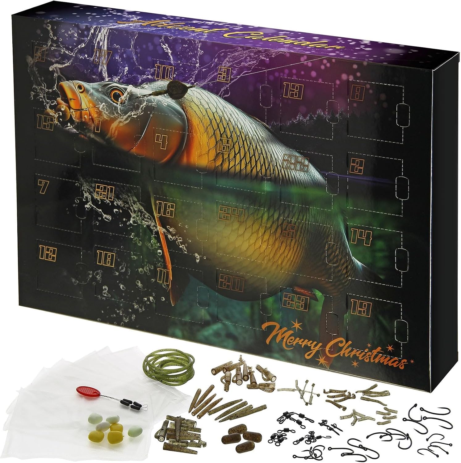 Carp Fishing Advent Calendar 104 Piece Terminal Tackle