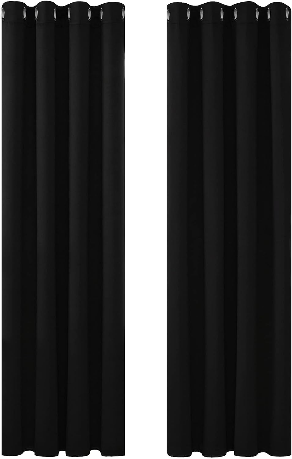 Deconovo Super Soft Thermal Eyelet Curtains 46x90